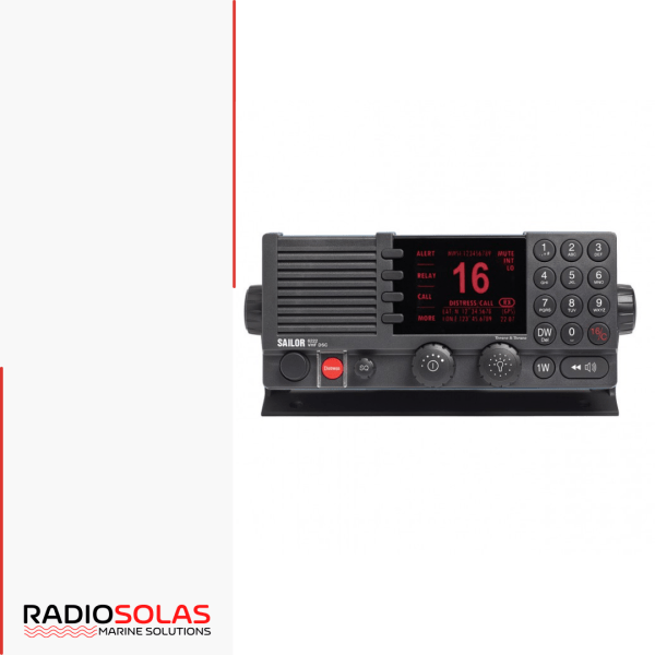 VHF DSC CLASE A SAILOR 6222 GMDSS Radio SOLAS