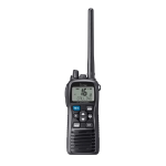ICOM Emisora portátil VHF M73 IPX8 6W